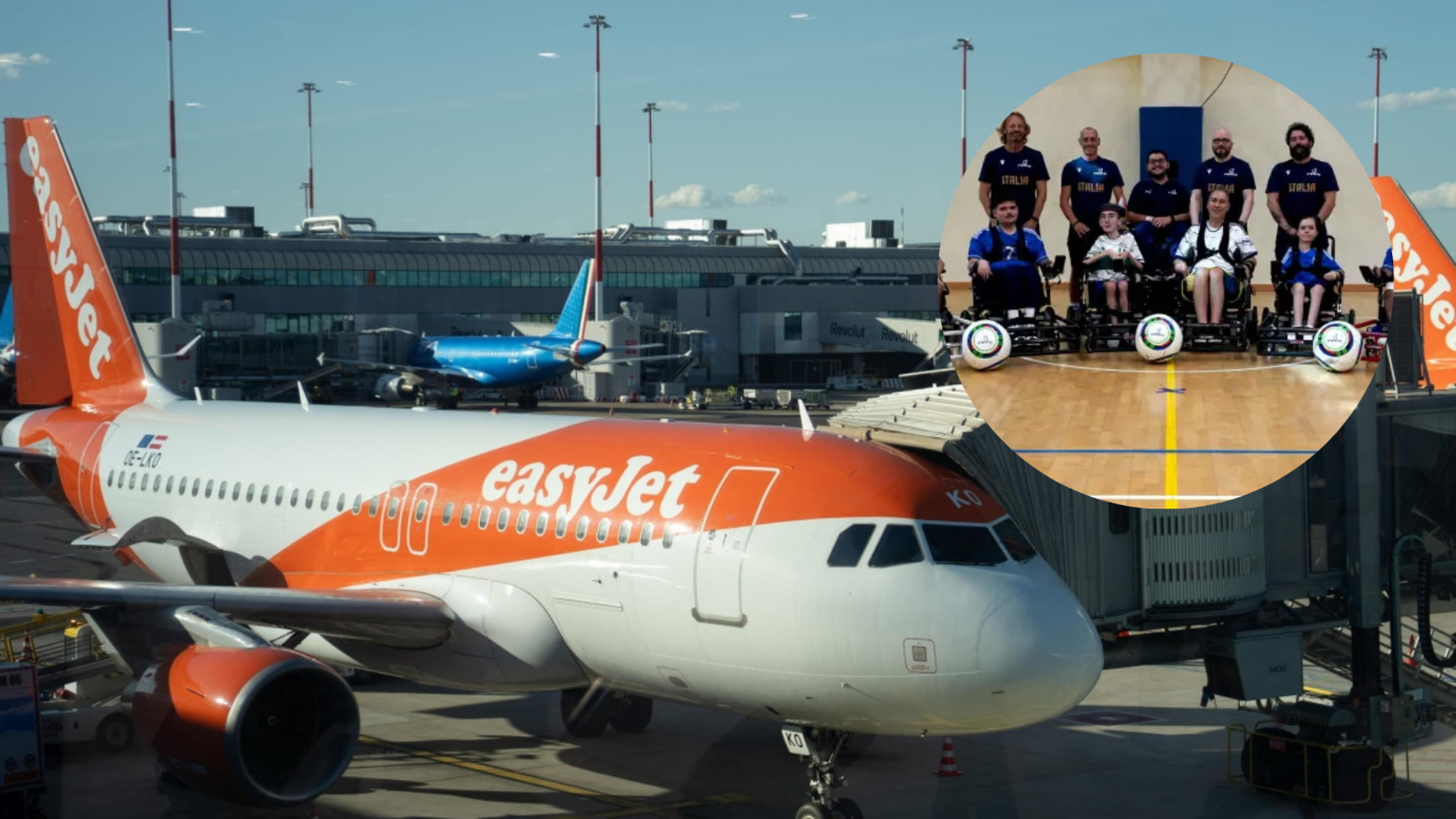 Nazionale di calcio powerchair bloccata a Fiumicino: “EasyJet non ha voluto imbarcare le carrozzine”