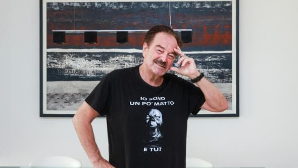 Sebastiano Somma: “È il mio approdo, da 30 anni ho la fortuna di fare colazione a letto”