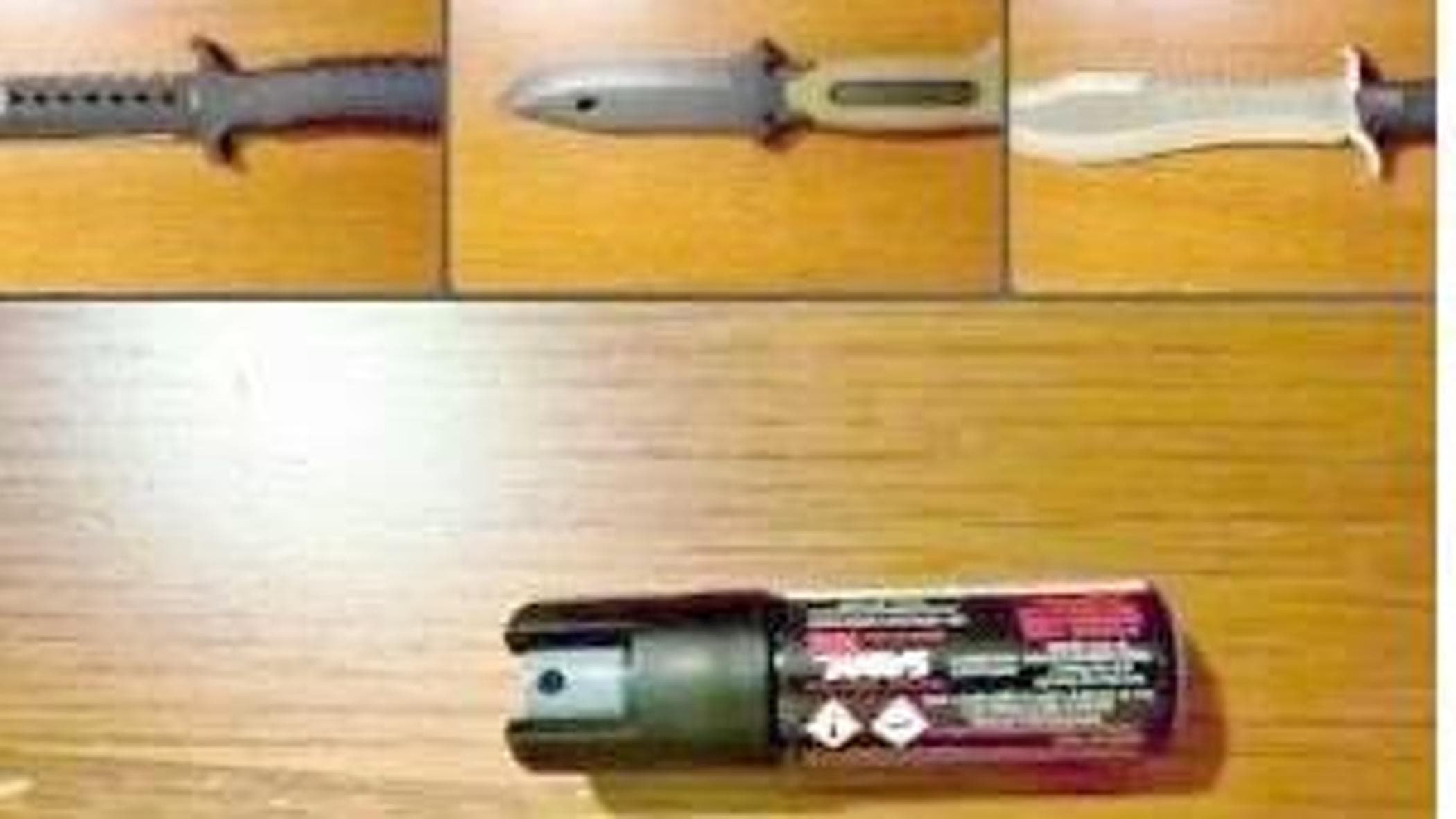 Prof ferita, a Centocelle l’arsenale nella cameretta: la mania di coltelli e pistole soft air