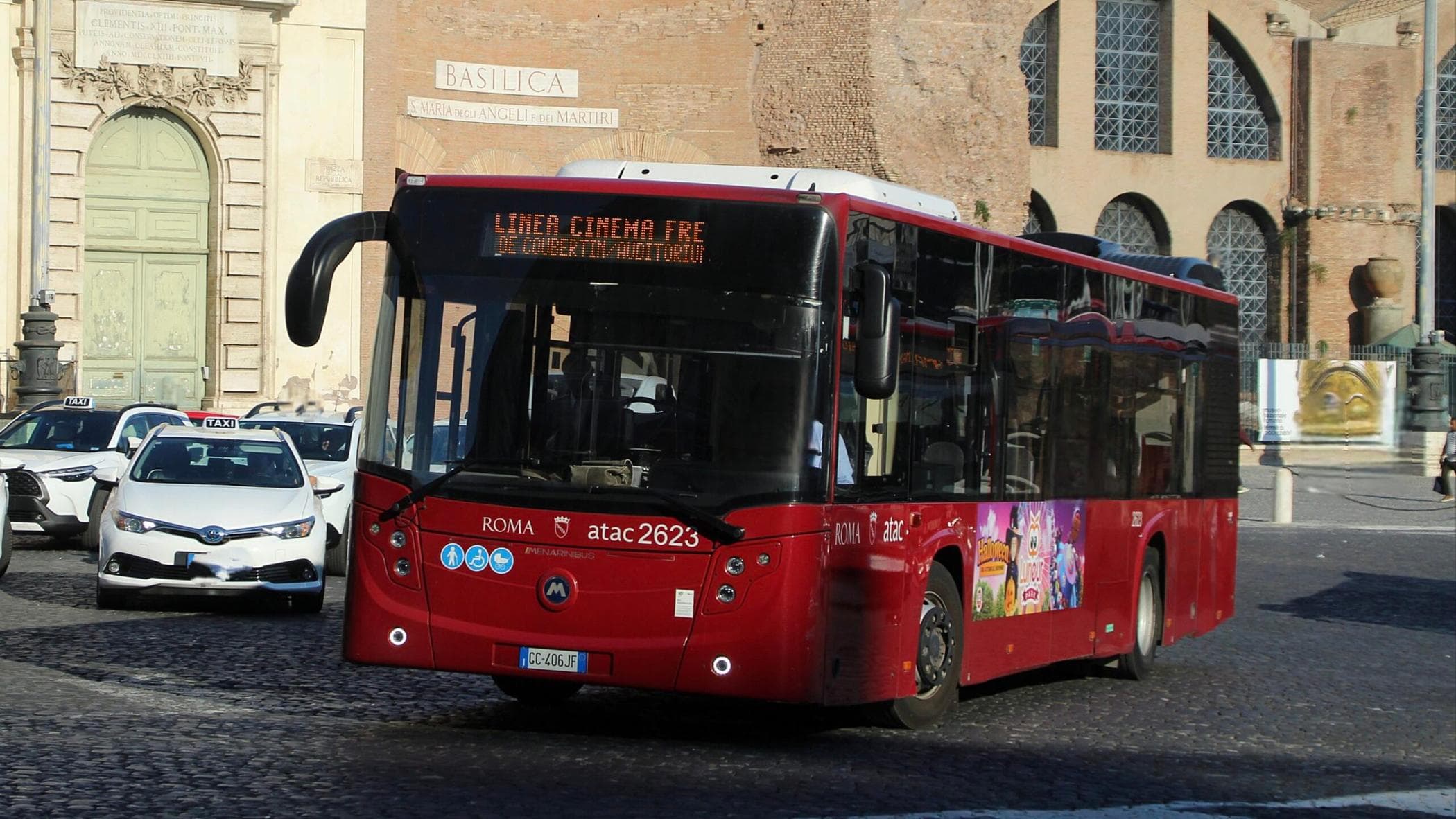 Festa del Cinema, a Roma torna la linea Cinema: bus gratis da Termini all’Auditorium