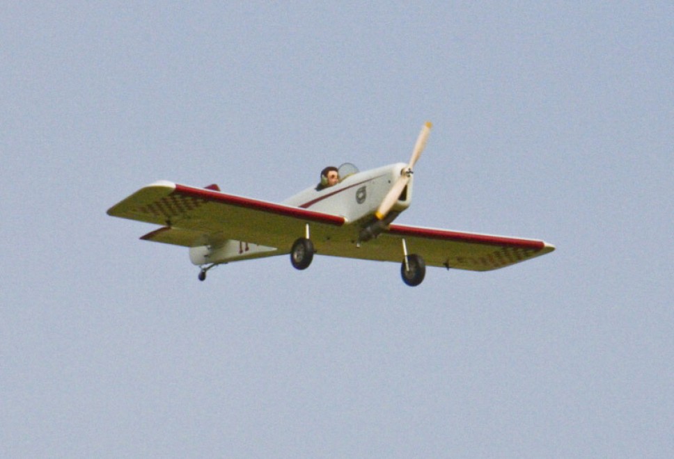 Modello Di Piani Per Biplano Acrobatico In Scala 1/3 &ndash; ACE Settimanali, Istruzioni 72ws