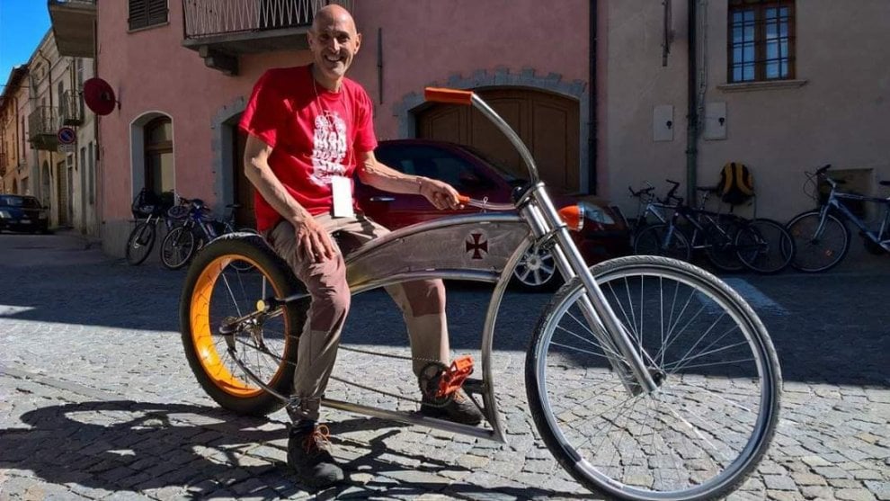 Dalla bici-Harley al triciclo di bambù, Cuneo rende omaggio all'Archimede  della bicicletta - la Repubblica