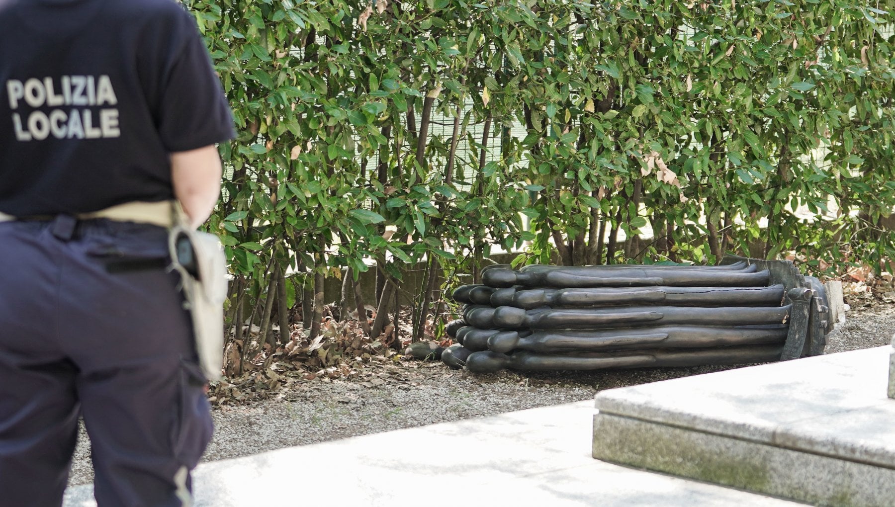 Il monumento a Nassiriya abbattuto forse per un furto non riuscito - Vimarsana News