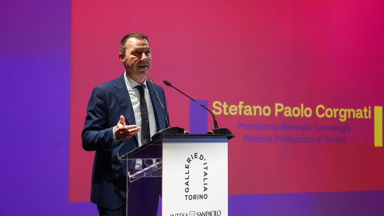 Stefano Corgnati, rettore del Politecnico di Torino e presidente di Biennale Tecnologia
