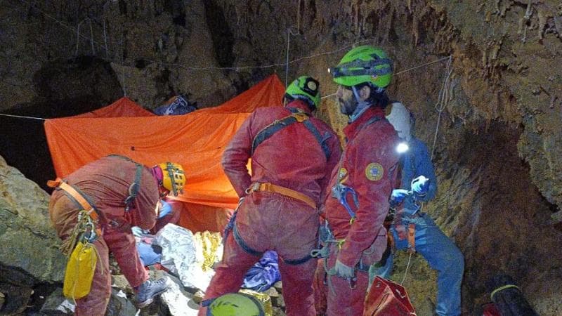 Anteprima: Lo speleologo salvato nella grotta dei Cinghiali volanti: “Non smetterò di esplorare”
