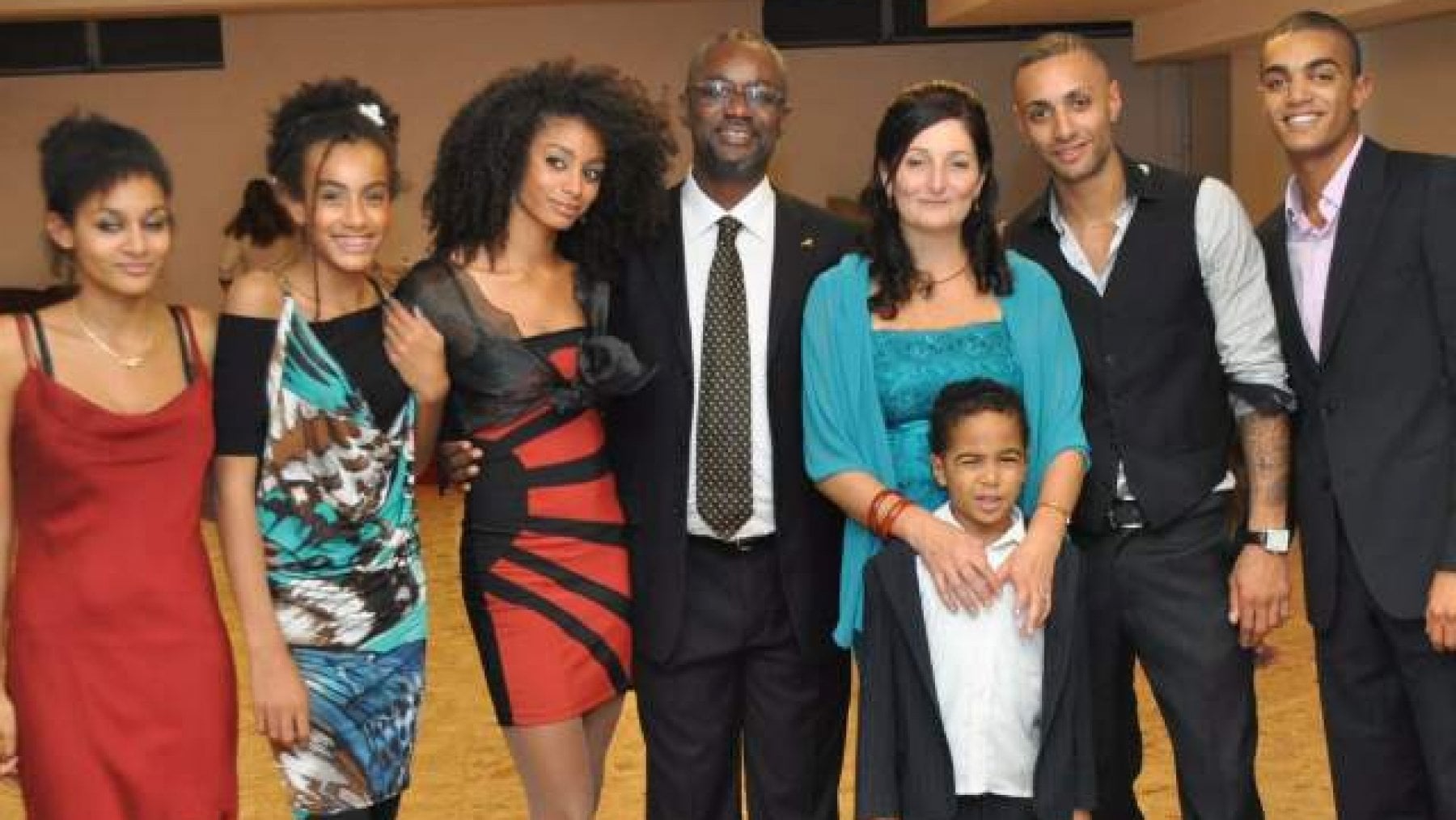 Maria Benedicta Chigbolu con la sua famiglia
