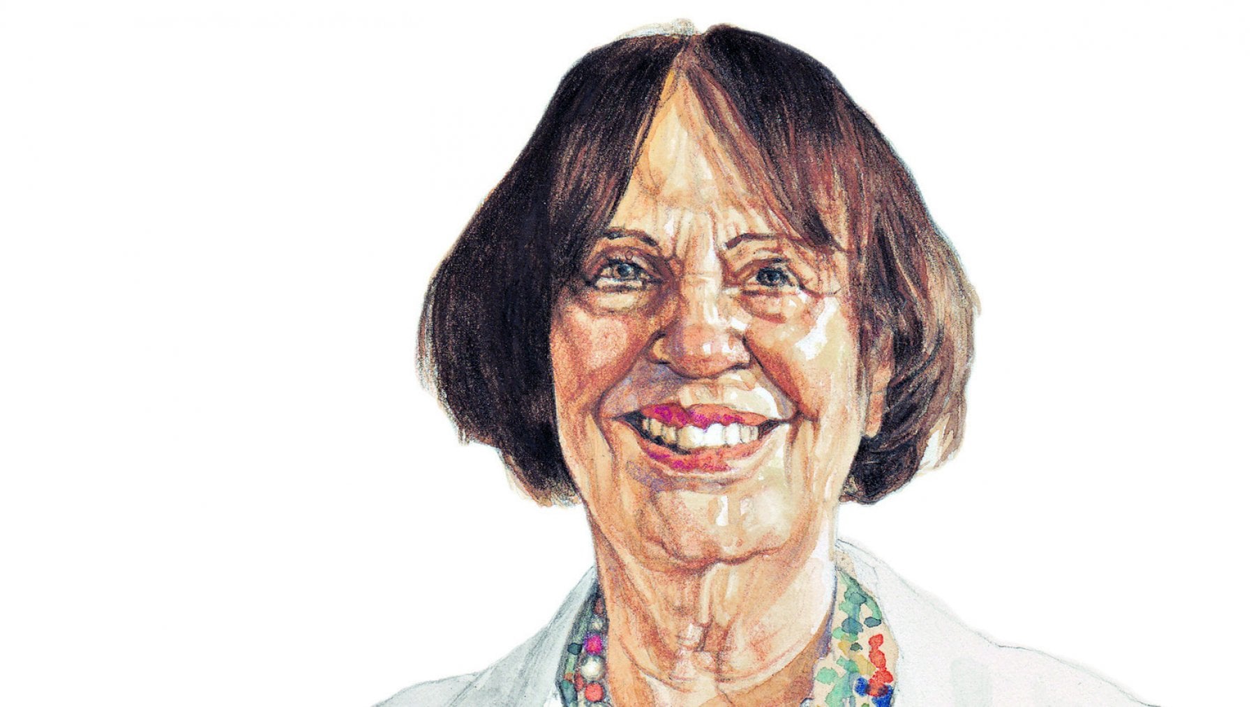 Ritratto di Marisa Bulgheroni realizzato da Riccardo Mannelli&nbsp;