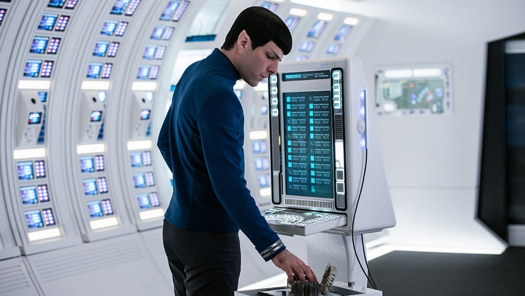 Una scena del film "Star Trek"