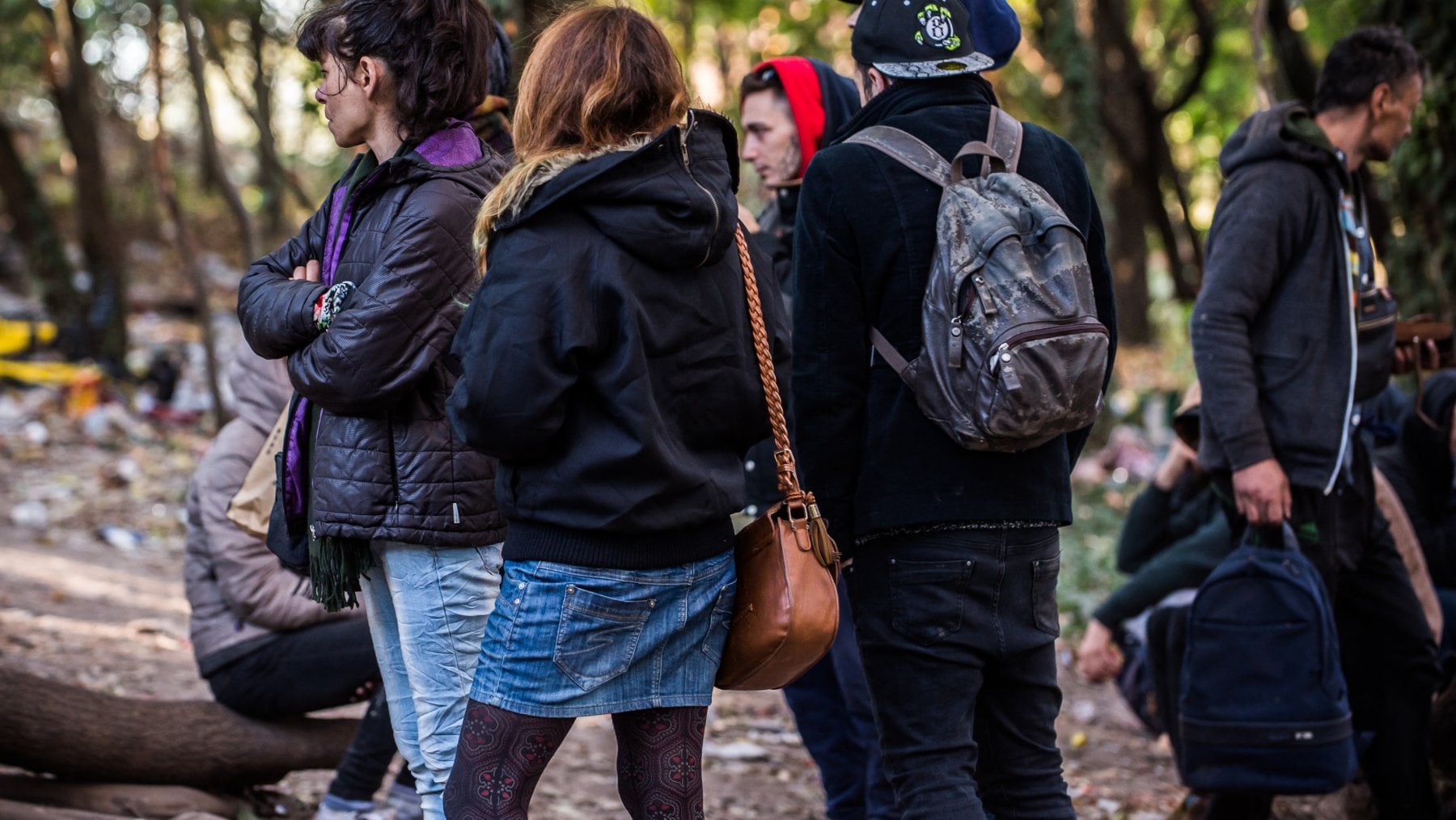 Il bosco della droga di Rogoredo