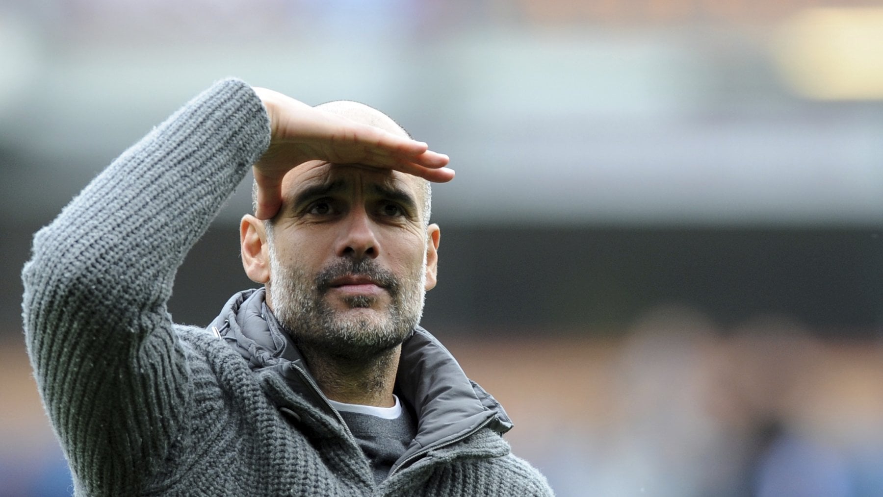 &nbsp;Pep Guardiola, 48 anni, allenatore del Manchester City