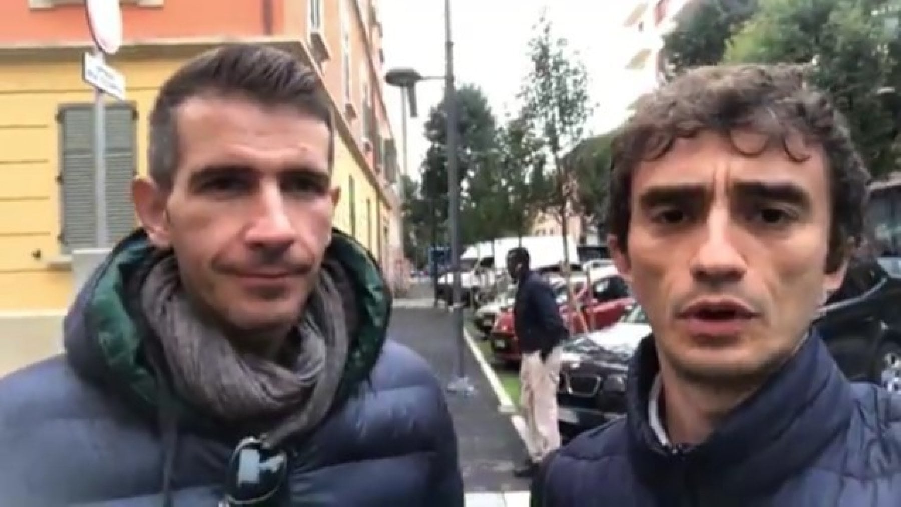 Marco Lisei, a sinistra, e Galeazzo Bignami