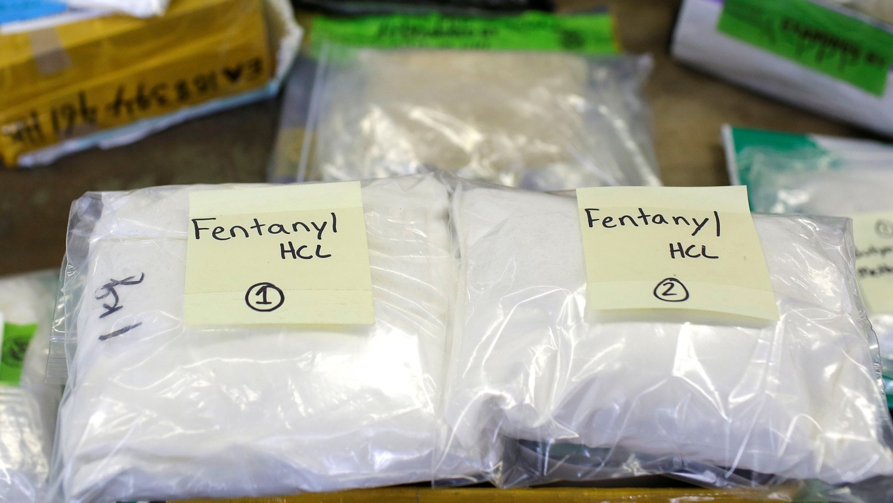 Fentanyl sequestrato negli Stati Uniti (Reuters/ Contrasto)