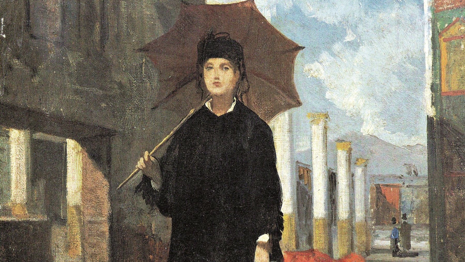 Marco De Gregorio, Turista in visita a Pompei (met&agrave;&nbsp; XIX secolo)