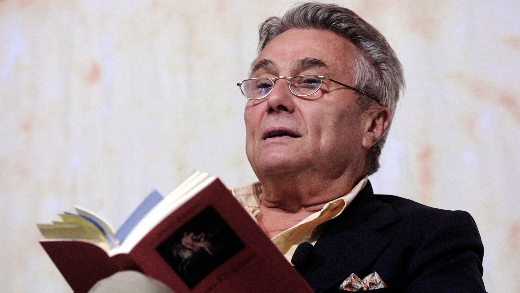 Alberto Arbasino nel 2001