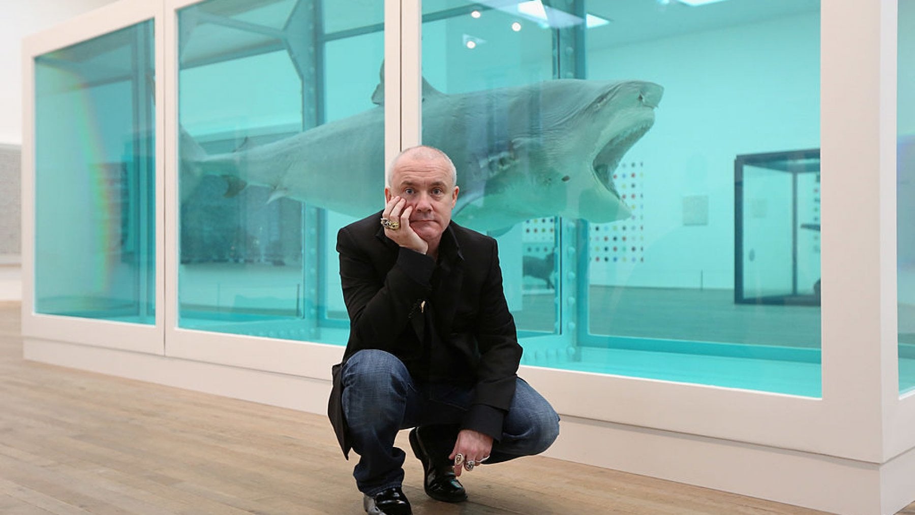 Le confessioni di Damien Hirst in diretta su Instagram