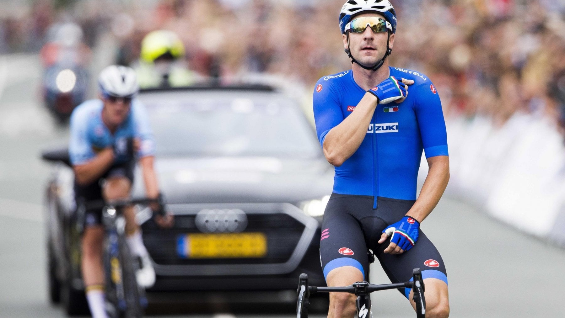 Viviani: "A porte chiuse il ciclismo non esiste"
