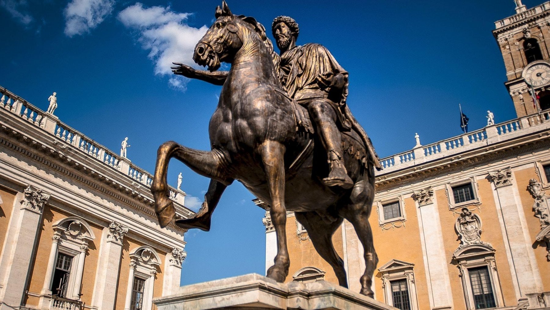 Marco Aurelio abita ancora qui