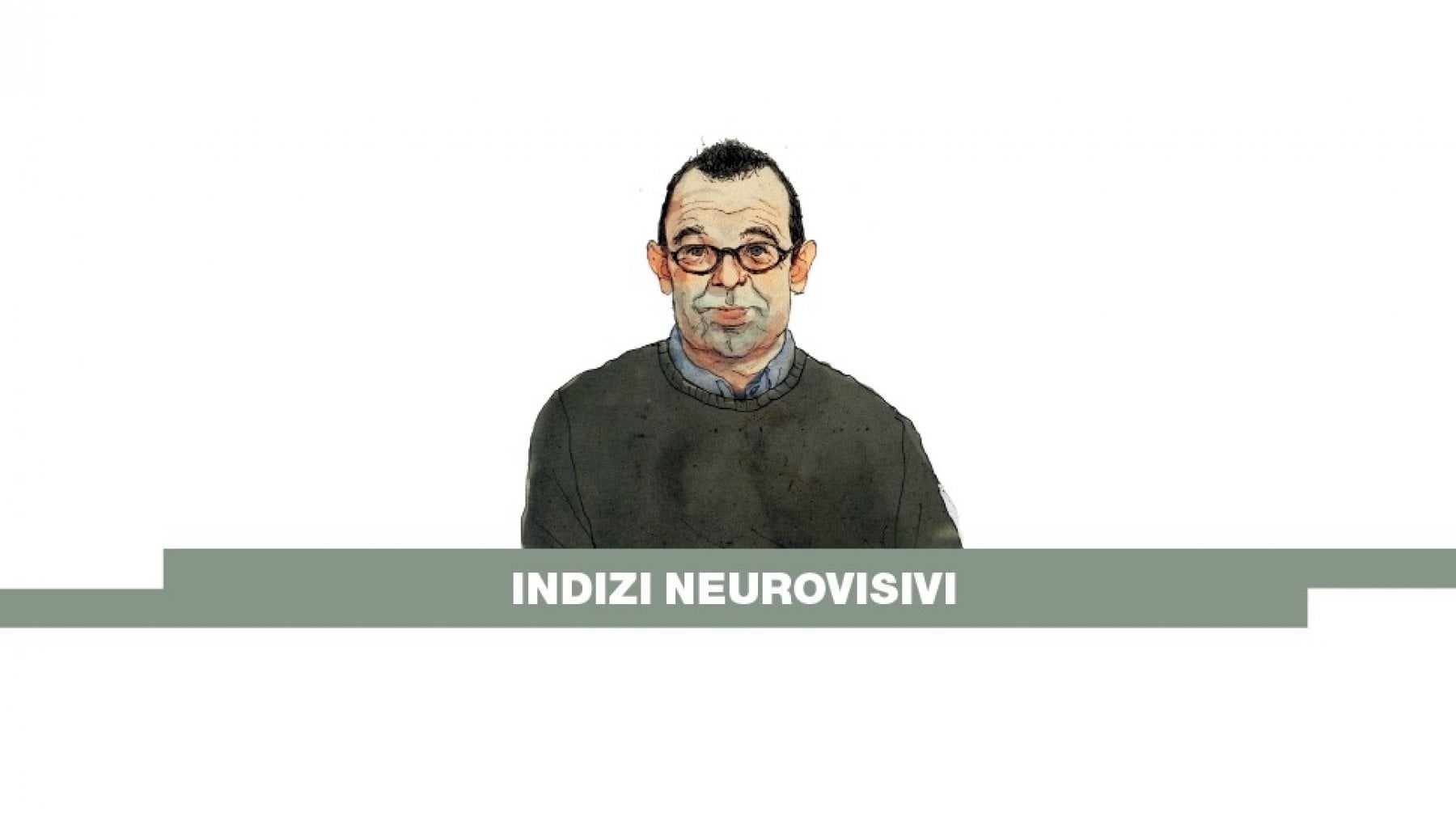 Filippo Ceccarelli in un disegno di Gipi