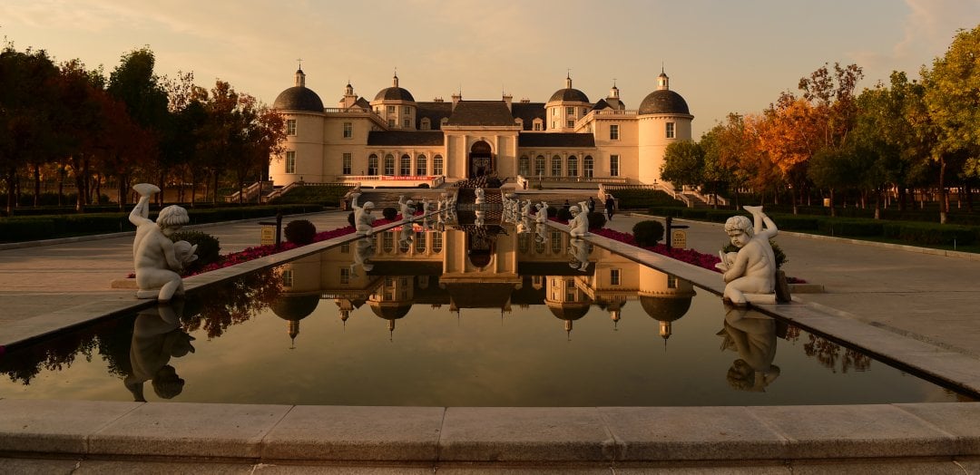 Il castello dell'azienda Ch&acirc;teau Changyu Moser XV