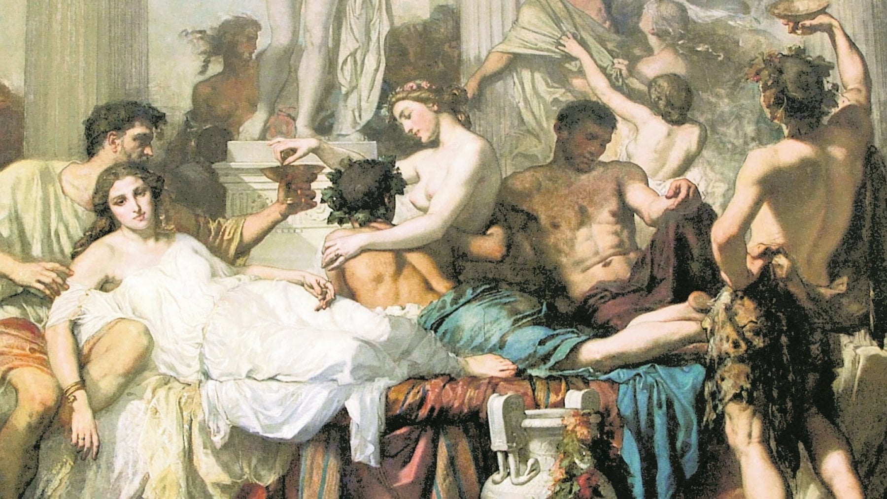 Thomas Couture, I Romani della decadenza (1847)