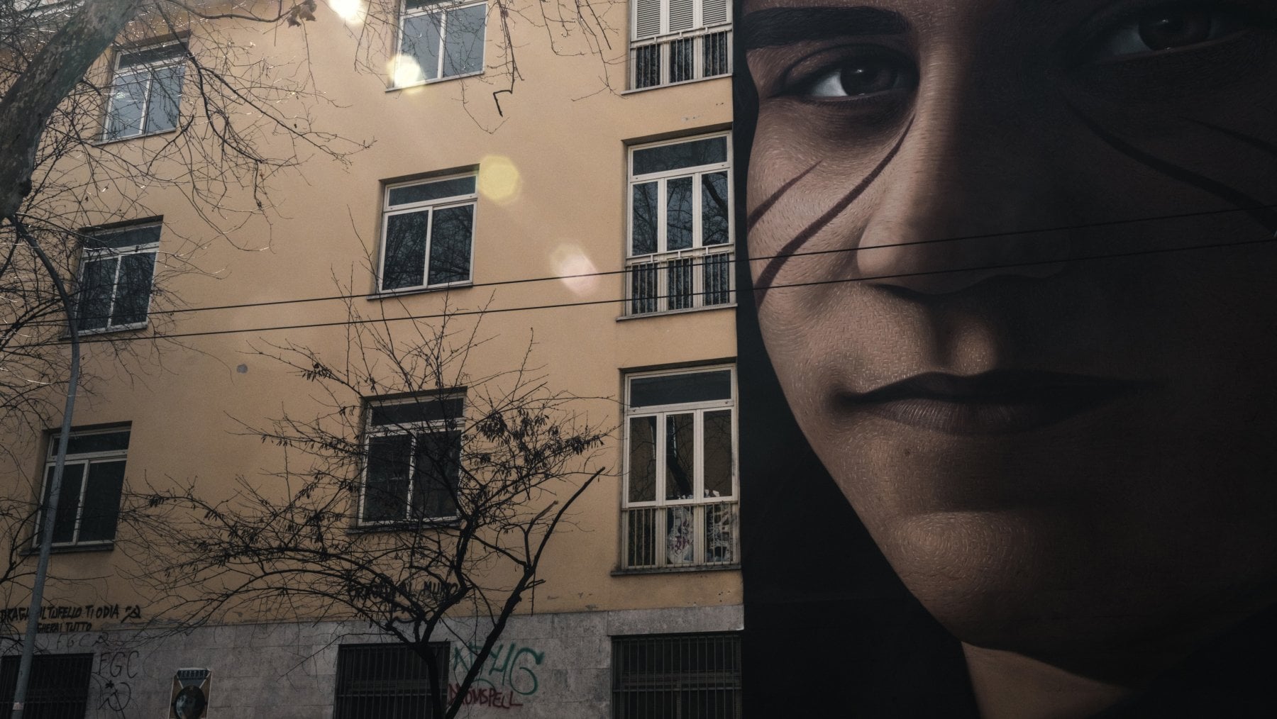 Lotti popolari al quartiere Tufello di Roma