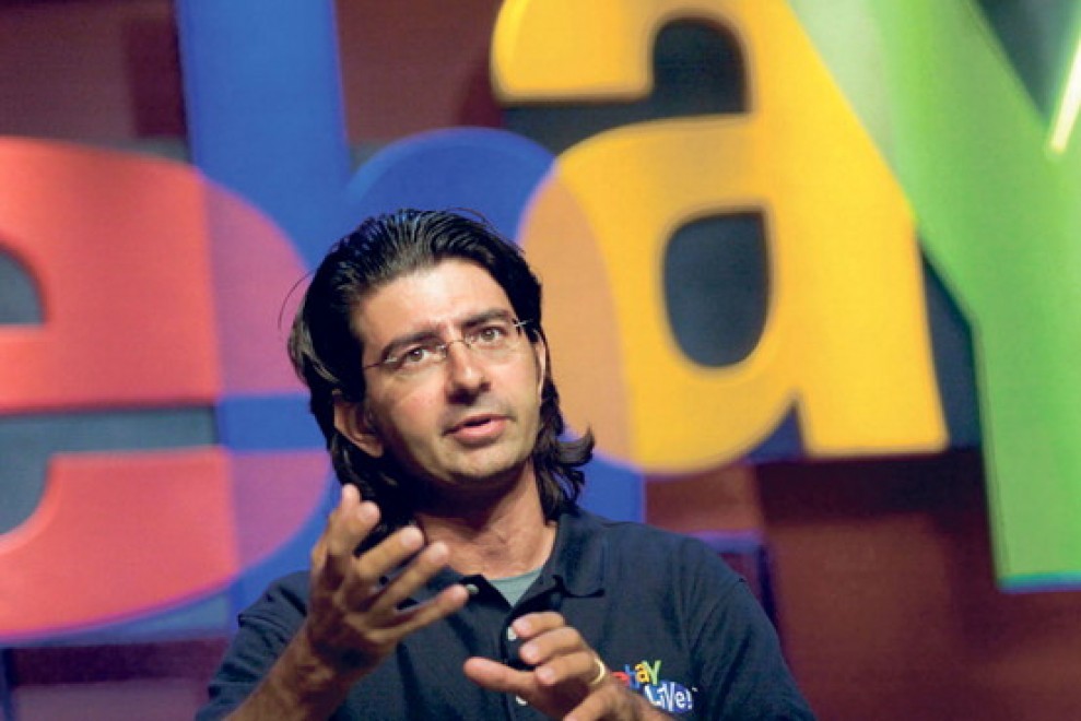 Pierre Omidyar, web miliardario e filantropo