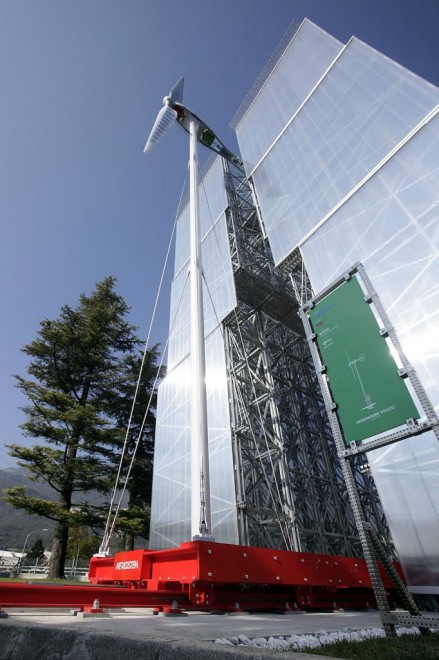 La minipala eolica di Renzo Piano
