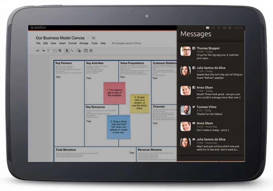 Ubuntu "touch" per smartphone e tablet