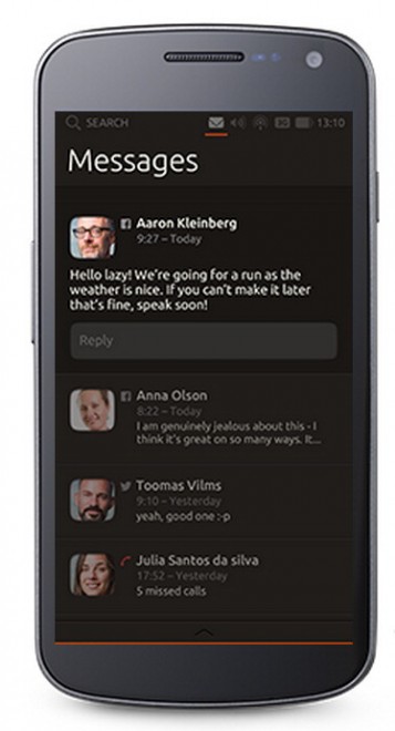 Ubuntu "touch" per smartphone e tablet