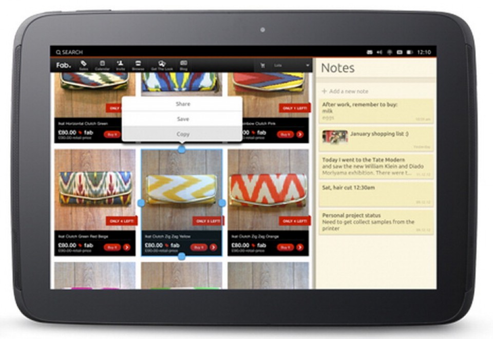 Ubuntu "touch" per smartphone e tablet