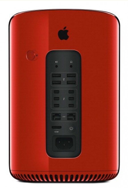 Apple, un Mac Pro rosso per beneficenza