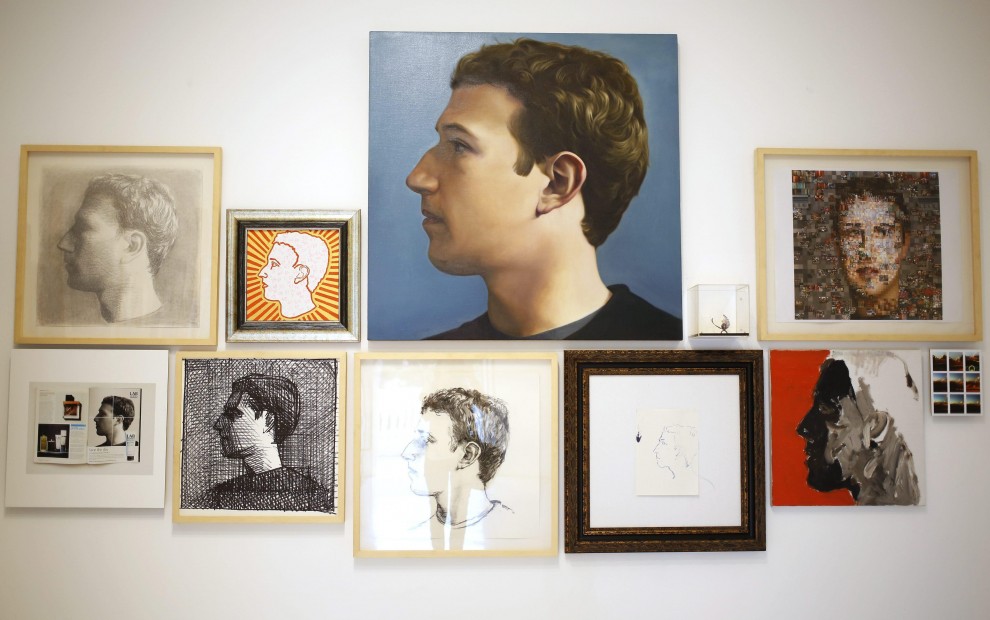 Singapore, "Il volto di Facebook": Zuckerberg in mostra