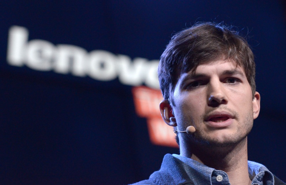 Ashton Kutcher, da Steve Jobs a Lenovo