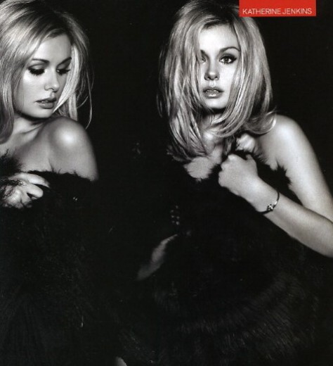      Katherine Jenkins dorme a occhi aperti