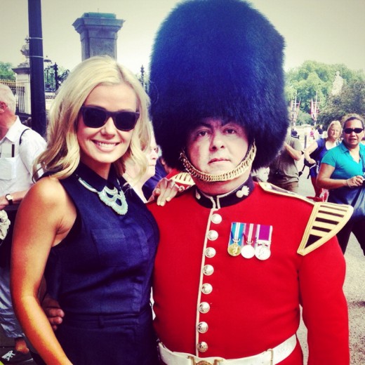      Katherine Jenkins dorme a occhi aperti