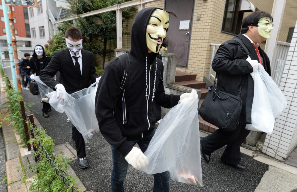 Anonymous, Occupy &amp; co: protesta per dire no alla sorveglianza