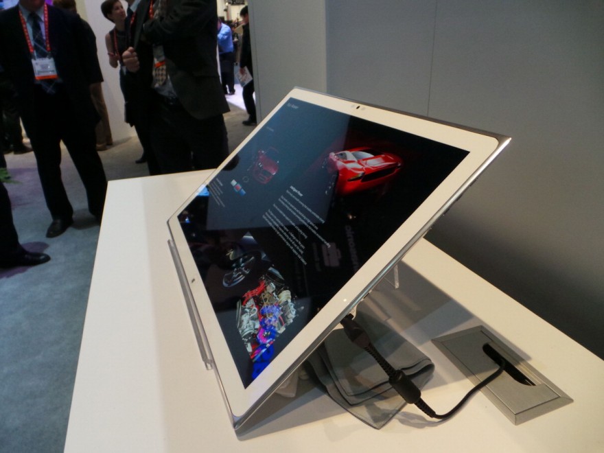 Un tablet 4K da 20 pollici per Panasonic