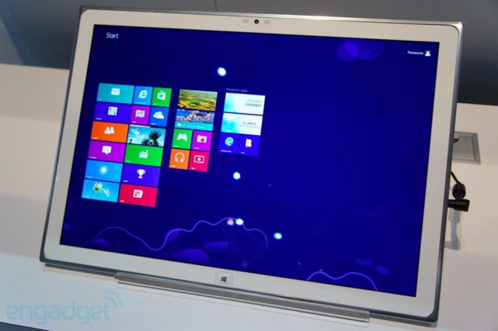Un tablet 4K da 20 pollici per Panasonic