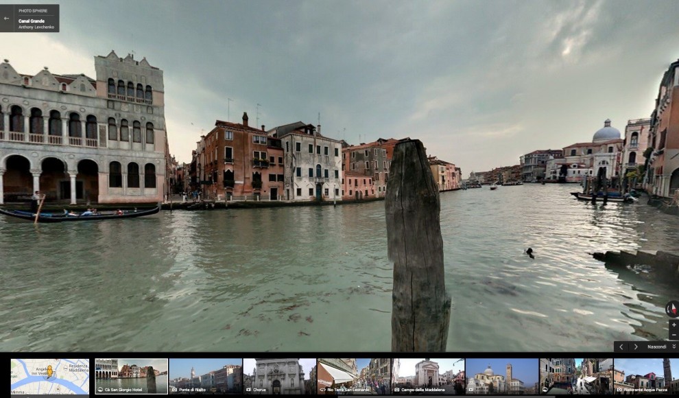 Venezia si naviga in 3D su Google Maps