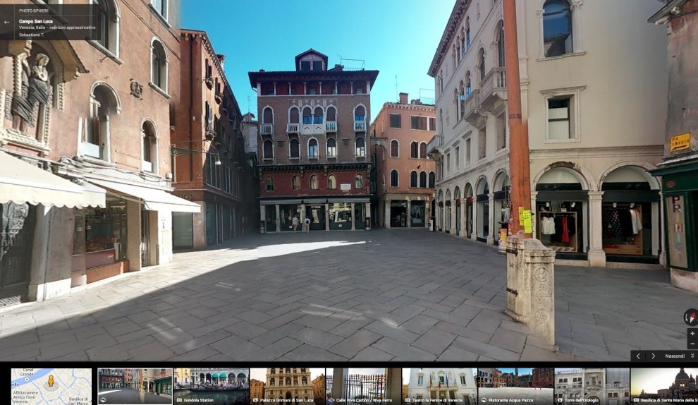 Venezia si naviga in 3D su Google Maps