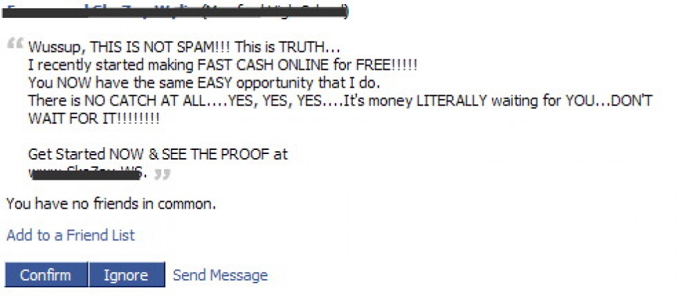 Social media, boom dello spam