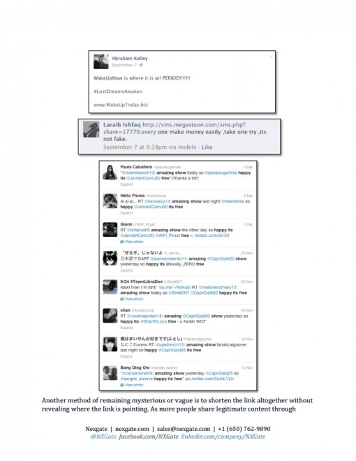 Social media, boom dello spam