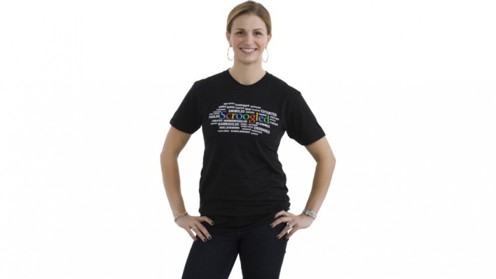 Microsoft contro Google, le t-shirt online