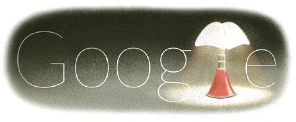 Gae Aulenti su Google, il doodle: una lampada accesa per ricordarla