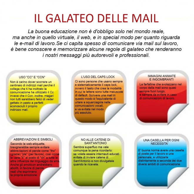 Net-galateo, poche regole per non sbagliare mai