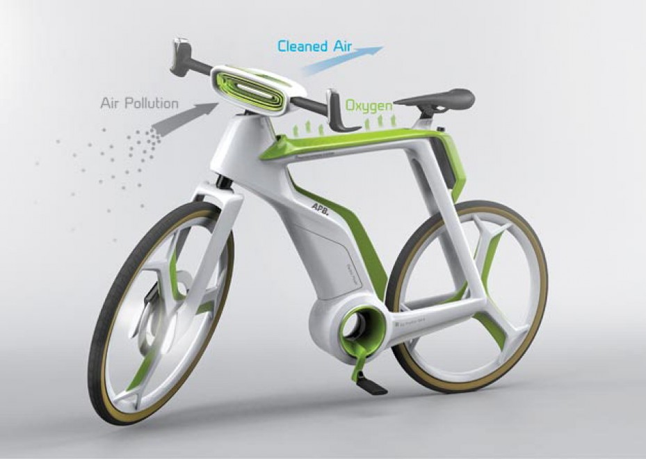 Dalla Thailandia la bici che purifica l'aria
