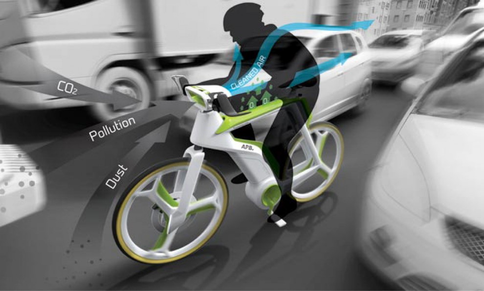 Dalla Thailandia la bici che purifica l'aria