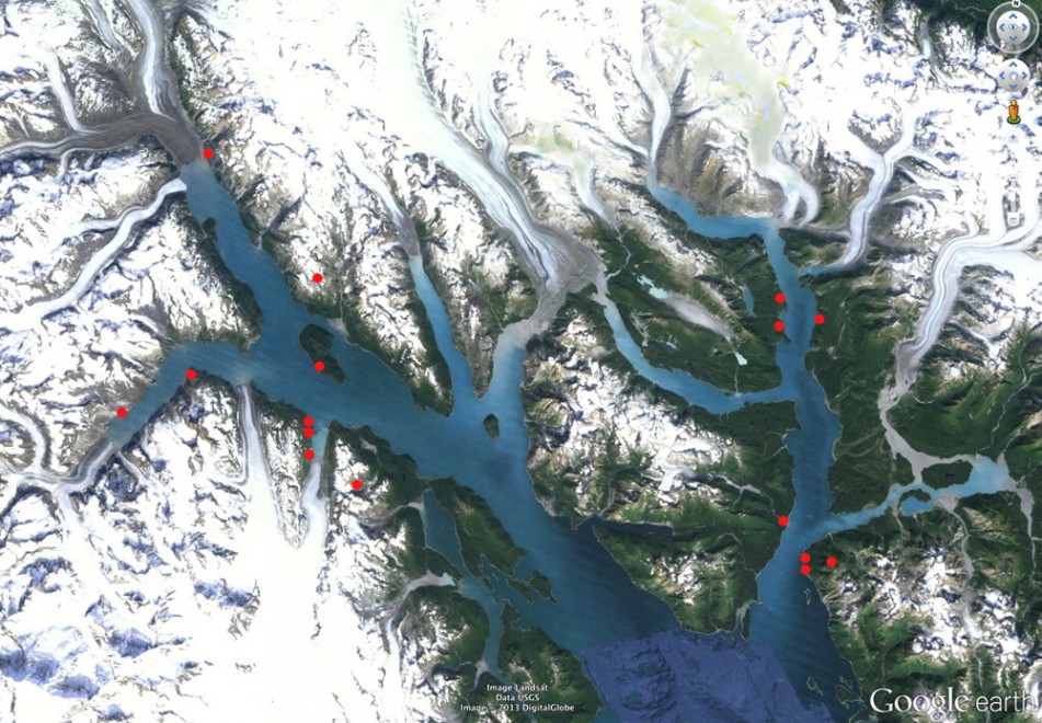 Alaska, il ritiro dei ghiacciai: il fotoconfronto