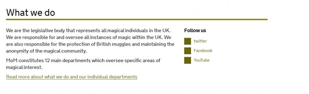 Da Harry Potter alla rete: il ministero della Magia ha un suo sito