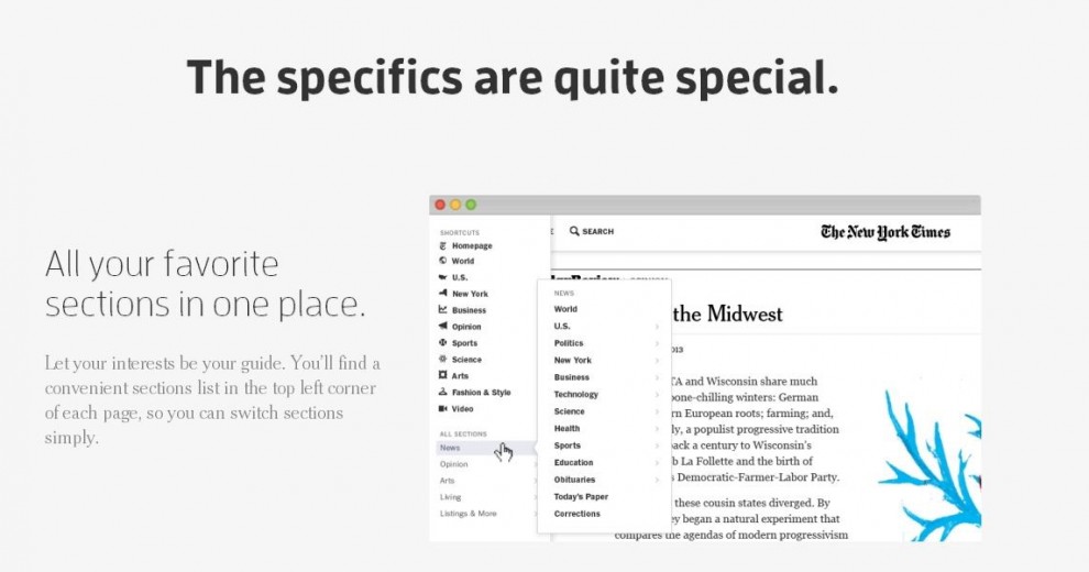 Il restyling del New York Times: le novit&agrave;